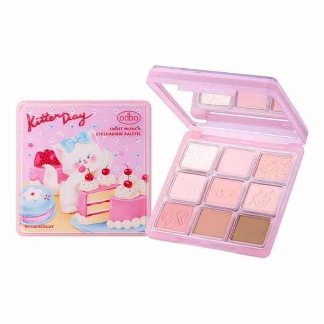 Bảng Phấn Mắt ODBO Sweet Munch Kitten Day