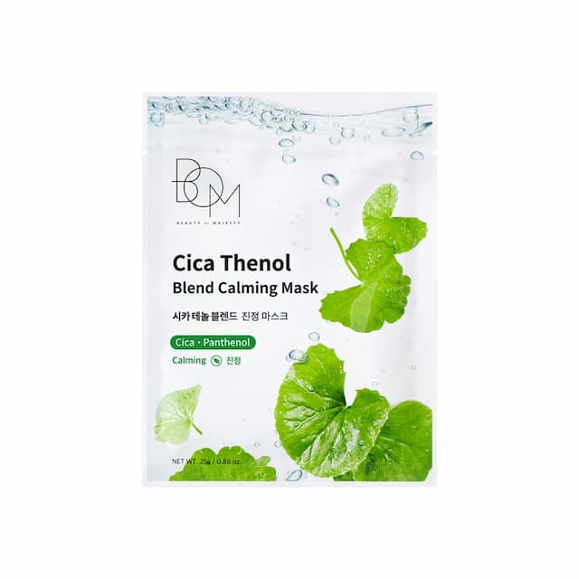 Mặt Nạ B.O.M Dưỡng Ẩm Và Dịu Da 25g Cica Thenol Blend Calming Mask