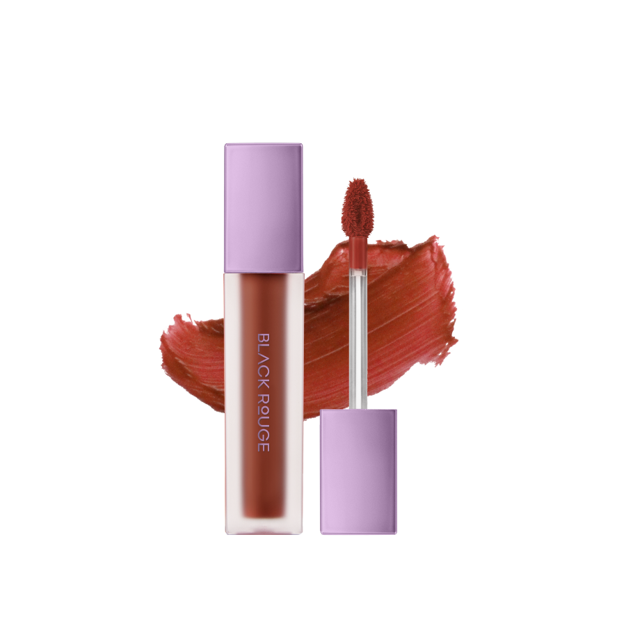 Son Black Rouge Air Fit Vetvet Tint Dashed Brown A12 - Đỏ Nâu