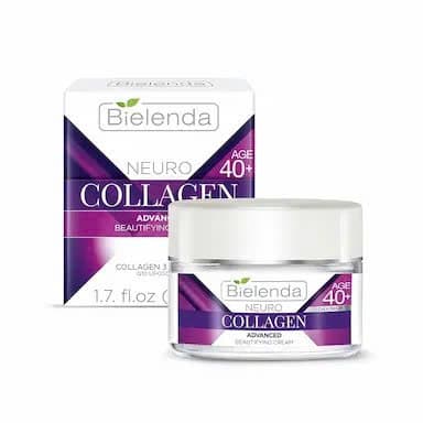 Kem Dưỡng Bielenda Neuro Collagen 40+ Dưỡng Ẩm Sâu, Nâng Cơ, Làm Mờ Nếp Nhăn 50ml