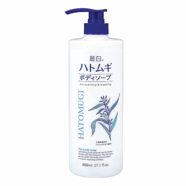 Sữa tắm trắng da giữ ẩm Hatomugi Nhật Bản Reihaku Hatomugi Body Soap