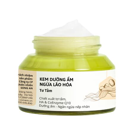 Kem Dưỡng Ẩm Cỏ Mềm Ngừa Lão Hoá Da Tơ Tằm