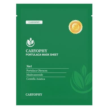 Mặt Nạ Caryophy Làm Giảm Mụn, Thâm & Dưỡng Ẩm Da 22g Portulaca Mask Sheet 3in1