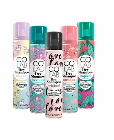 Gội Dầu Khô Làm Phồng Giảm Bết Tóc Colab Dry Shampoo