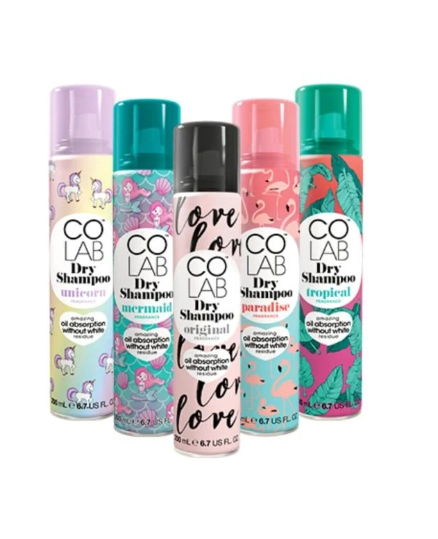 Gội Dầu Khô Làm Phồng Giảm Bết Tóc Colab Dry Shampoo