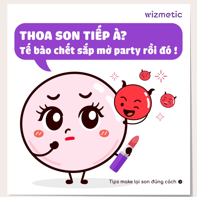 Cách Thoa Lại Son Môi Giữa Ngày