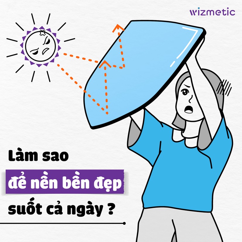 Bí kíp giữ lớp nền lâu trôi và tự nhiên suốt cả ngày