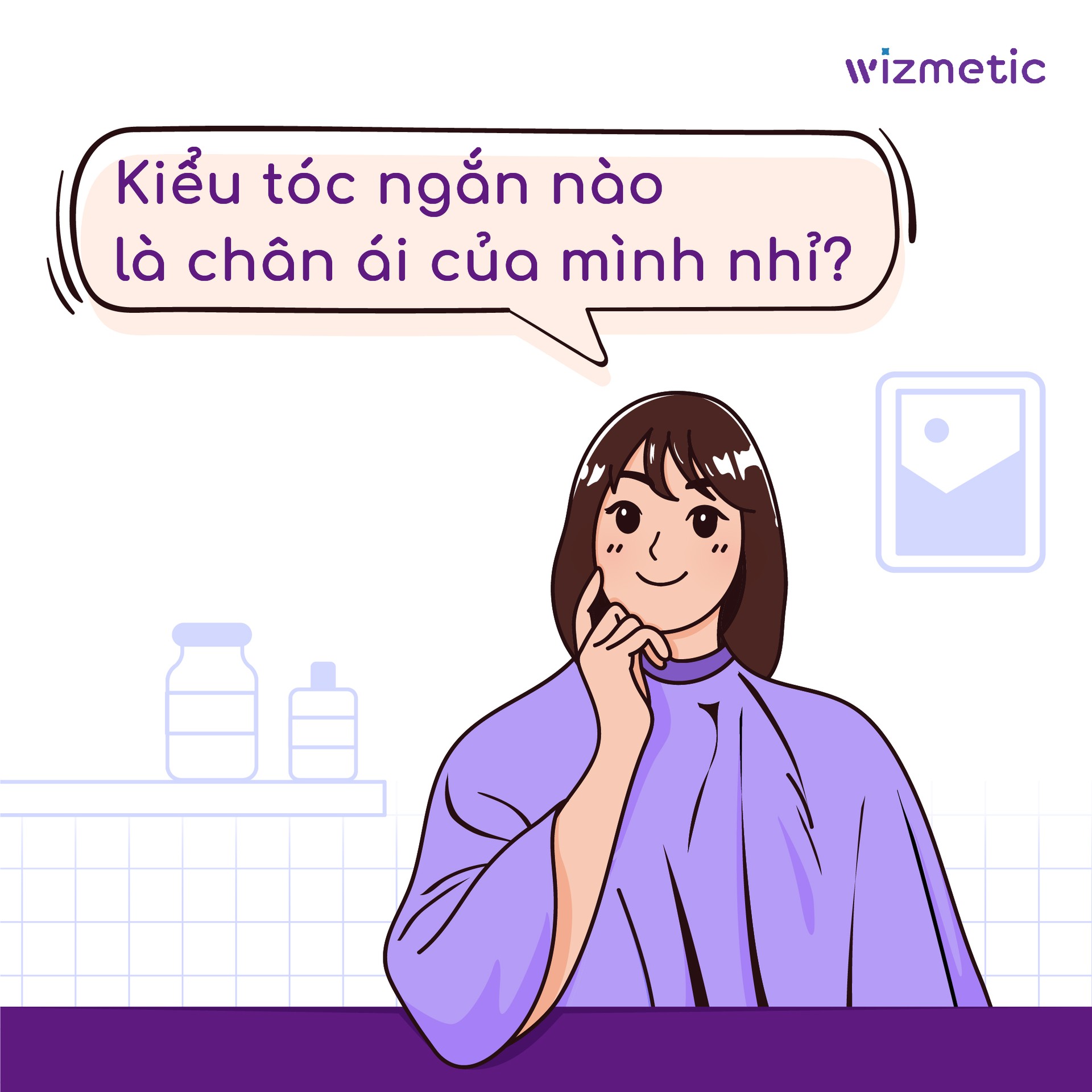 Chọn kiểu tóc ngắn chuẩn chỉnh theo dáng mặt